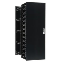 4RU High Capacity Horizontal Dual Sided Cable Manager Black NM4