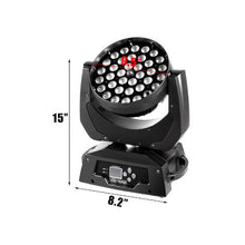 36x10W Multi Effect RGB Professional LED Moving Head Stage Light For Concert & Party