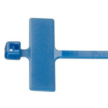 Cross Section Miniature Wrap Marker Cable Tie Blue PLM1M-M6