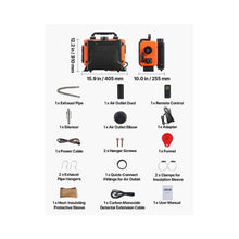 12V/24V Portable Self Contained Low Noise Diesel Heater System for Vehicles