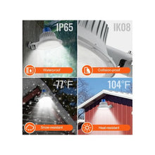 High Brightness 50W LED 5500LM Dusk Outdoor Shed and Patio Security Light Fixture