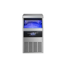 High Capacity Automatic Commercial Ice Cube Maker with Pump 160 lbs/24H with 30 lb Storage Bin