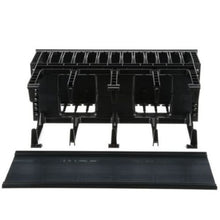 4RU High Capacity Horizontal Dual Sided Cable Manager Black NM4