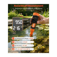 Digital pH Meter Pen 3-Point Calibration 0–14 pH Range IP68 Waterproof Probe with VA Display