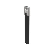 MLTFC Standard Cross Section PET Coated Cable Tie Black MLTFC4SH-LP316 (Pack of 50)