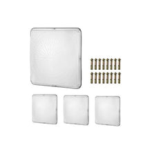 Ultra Bright Outdoor Square IP65 Rated LED Utility Ceiling Lights System 16,500LM 4 Pack