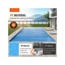 40 x 20 ft 12 Mil Rectangle Swimming Pool Solar Cover Blue Heat Retaining Blanket for Inground & Above Ground Pools