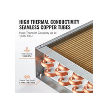 High Output 18 x 20 Inch Water-to-Air Heat Exchanger with Heating and Cooling Applications