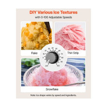 132 LBS/24H Automatic Snowflake Ice Maker with 90S Pre Cooling Technology for Frozen Desserts & Specialty Drinks