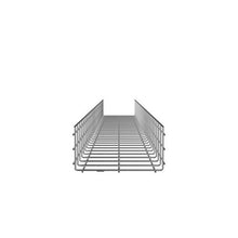 Steel Electro Zinc Cable Management Wire Basket Silver PWB6X12EZ
