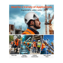 Type 1 Class C Safety Helmet ANSI/ISEA Z89.1 Compliant ABS Hard Hat with 6-Point Ratchet Suspension for Construction & Industrial Work