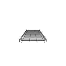 Powder Coated Steel Wire Basket Hardware Kit Black PWB2X18BL
