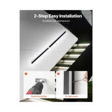 39.4 Inch Adjustable RGB Exterior Color Changing Outdoor Wall Mount Lights Fixtures
