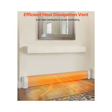 6 ft Premium Replacement Baseboard Heater Covers Standard Electric Heating Unit White