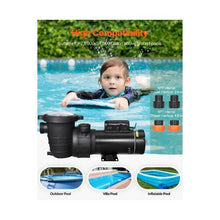 1.5 HP Dual-Speed Above Ground Swimming Pool Pump with 110V High/Low Power Motor