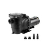 High-Performance Dual Voltage 1.5 HP Above Ground Pool Filter Pump with Strainer Basket