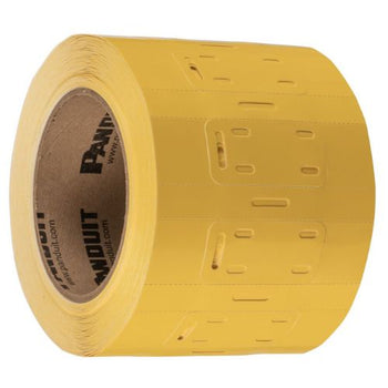 Thermal Transfer Polyester Polyolefin Marker Plate Yellow M300X050Y6T