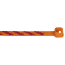 Nylon Miniature Cross Section Locking Cable Tie Orange With Red PLT1M-L3-2 (Pack of 50)