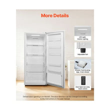 Large Capacity 20.2 Cu.Ft Frost Free Upright Freezer with Convertible Refrigerator Function Electronic Temperature Control & Door Alert