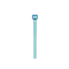 UV Resistant Intermediate Tefzel Locking Cable Tie Aqua PLT2I-M76 (Pack Of 1000)