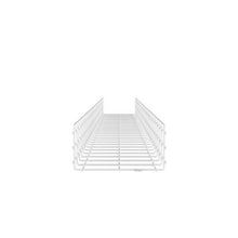 Powdered Coated Steel Cable Management Wire Basket White PWB6X12WH