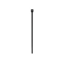 Cross Section Miniature Weather Resistant Cable Tie Black PLT1M-M00 (Pack of 1000)