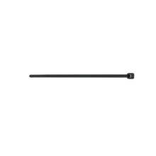 Cross Section Miniature Weather Resistant Cable Tie Black PLT1M-M00 (Pack of 1000)