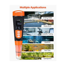Digital pH Meter Pen 3-Point Calibration 0–14 pH Range IP68 Waterproof Probe with VA Display