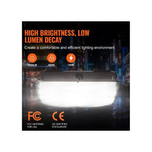 Ultra Bright Outdoor Square IP65 Rated LED Utility Ceiling Lights System 16,500LM 4 Pack