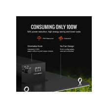 Adjustable Multi Stage 200W Smart Spectrum LED Grow Light for All Growth Fixture