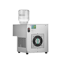 80KG/24H Commercial Snowflake Ice Machine 176.4 LBS Daily Ice Production for Bakery & Cafe