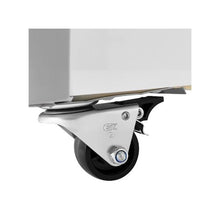 13.1 Cu.Ft Commercial Ice Cream Freezer Display Case with 8 Tub Capacity & Locking Casters