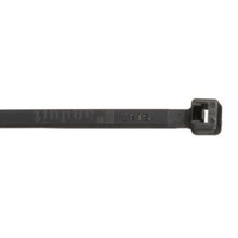 Weather Resistant Standard Cross Section Cable Tie Black PLT1.5S-M0 (Pack of 1000)