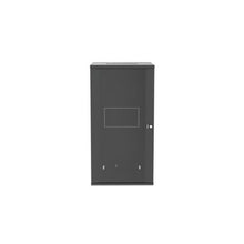 Steel Wall Mount Enclosure Cabinet Windowed Door Black PZWMC26W