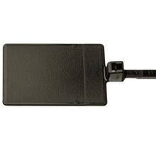 Cross Section Flag Miniature Marker Premium Cable Tie Black PLF1MA-M0 (Pack of 1000)