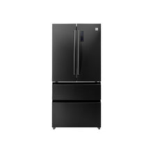 18.9 Cu.Ft. French Door Refrigerator with Bottom Freezer Counter Depth Kitchen Fridge with LED Display for Home & Commercial Use