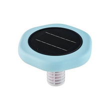 45,000 Gallon Green Hexagonal Solar Pool Ionizer Floating Copper Water Purifier & Cleaner with Copper Anode for Pools & Spas