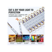 207FT Remote Controlled 400PCS 5050 RGB 3 LED Signage Light Kit Modules for Store Displays