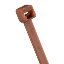 Cross Section Miniature Plenum Rated Cable Tie Brown PLT1M-M1 (Pack of 1000)