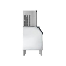 300 lbs Heavy Duty Commercial Ice Maker with Stainless Steel Storage Container with Touchscreen & Self-Cleaning