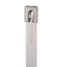 Stainless Steel Heavy Cross Section Cable Tie Metallic MLT4SH-LP316 (Pack of 50)