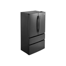 18.9 Cu.Ft. French Door Refrigerator with Bottom Freezer Counter Depth Kitchen Fridge with LED Display for Home & Commercial Use