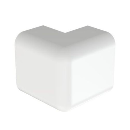 Low Voltage Outside Corner Surface Raceway Fitting Off White OCF10IW-X (Pack of 10)