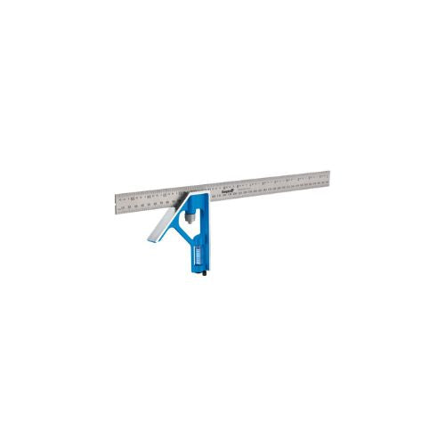 16 Inch Heavy Duty Stainless Steel Measuring Combination Square Blue E280IM