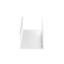 Polyphenylene Oxide Wide Slot Base Wiring Duct White NE4X3WH6