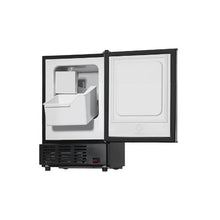 15 Inch Wide Compact 15 Lbs/24H Crescent Ice Maker for Home & Commercial Use with Automatic Ice Production