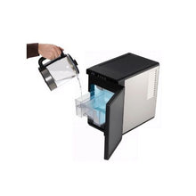 Portable 22 Lbs/24H Countertop Ice Machine with Convenient Ice Transfer Self Cleaning Function for Home, Office & Bar