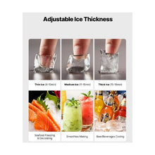 Large Capacity 650 lbs/24H Commercial Ice Machine Head Only with Self-Cleaning Function