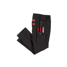 Durable Nylon Multi Function Travel Tech Pants Black M651B-3834