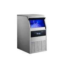 Automatic Commercial Ice Maker Machine 160 lbs/24H with 30 lb Storage Bin with Self Clean Feature